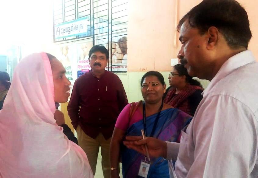 Kalpetta Gov. General Hospital Visited By National Human Rights Commission Offoicials With Dmo.jpg