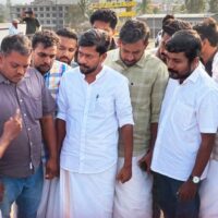 വിള്ളല്‍ വിവാദം; യൂത്ത്‌കോണ്‍ഗ്രസ് നേതാക്കള്‍ ടൗണ്‍ഷിപ്പില്‍ സന്ദര്‍ശനം നടത്തി യൂത്ത്‌കോണ്‍ഗ്രസ്