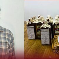 എക്സൈസ് റെയിഡിൽ വിൽപ്പനക്കായി സൂക്ഷിച്ചുവച്ച 30 കുപ്പി വിദേശമദ്യവുമായി ഒരാൾ അറസ്റ്റിൽ