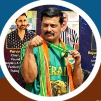 ദേശീയ തല പഞ്ച ഗുസ്തിയിൽ നേട്ടം കൈവരിച്ച്  സിവിൽ പോലീസ് ഓഫീസർ എം. ഖാലിദ് 