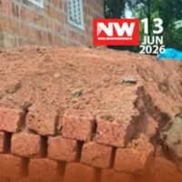 സംരക്ഷണ മതിലിടിഞ്ഞ് വീണ് വീട് ഭാ​ഗികമായി തകർന്നു