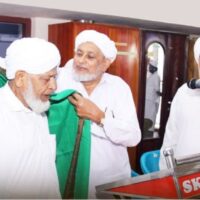 വി. മൂസക്കോയ മുസ്‌ലിയാർക്ക് സ്വീകരണം നൽകി